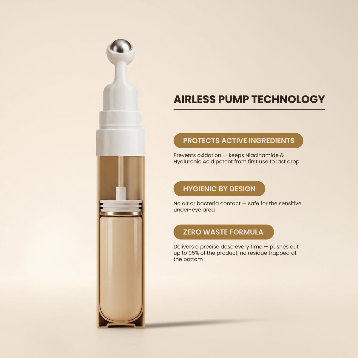 MiouvaLab Under Eye Roller Serum